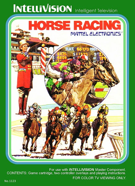 INTELLIVISION HORSE RACING (COMPLETE IN BOX)