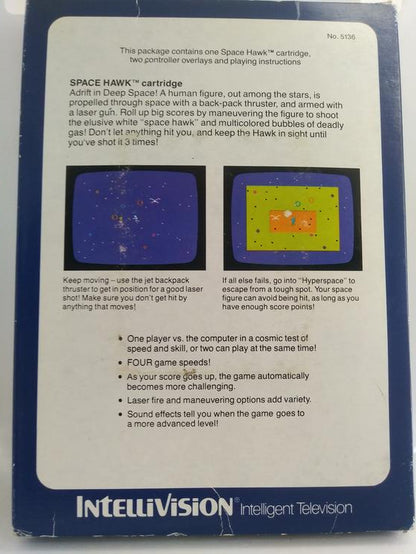 INTELLIVISION SPACE HAWK (COMPLETE IN BOX)