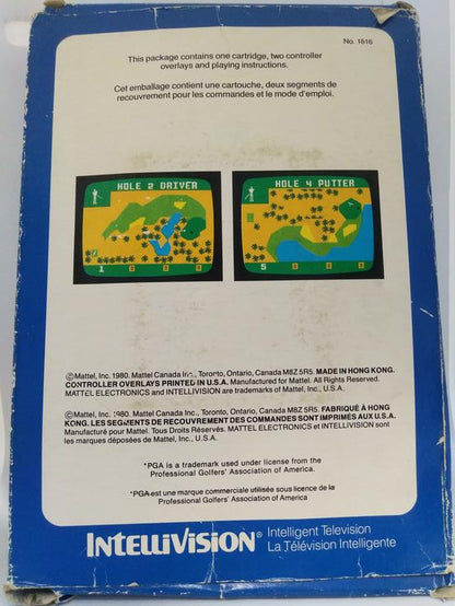 INTELLIVISION GOLF (COMPLETE IN BOX) (usagé)