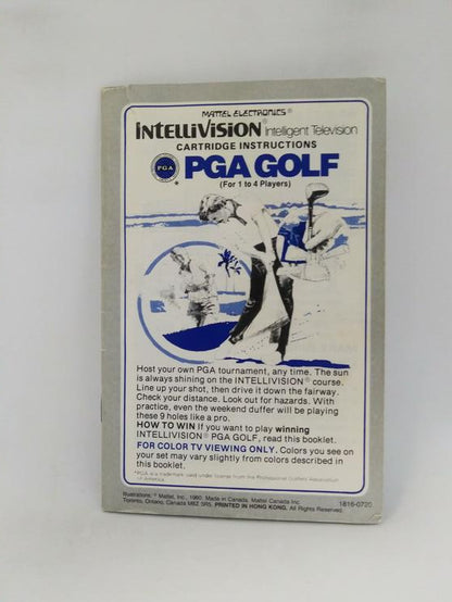 INTELLIVISION GOLF (COMPLETE IN BOX) (usagé)