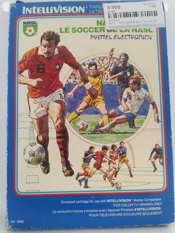 INTELLIVISION NASL SOCCER (COMPLETE IN BOX) (usagé)