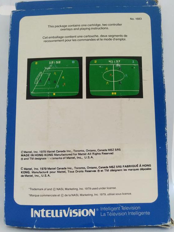 INTELLIVISION NASL SOCCER (COMPLETE IN BOX) (usagé)