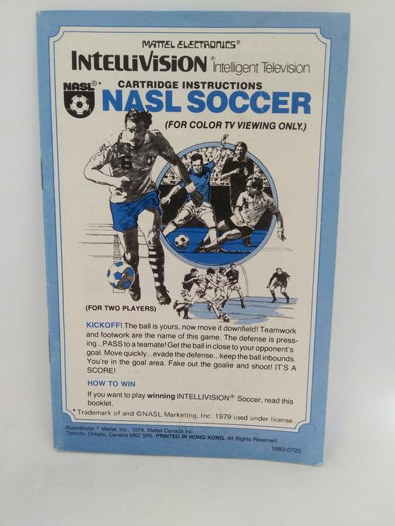 INTELLIVISION NASL SOCCER (COMPLETE IN BOX) (usagé)