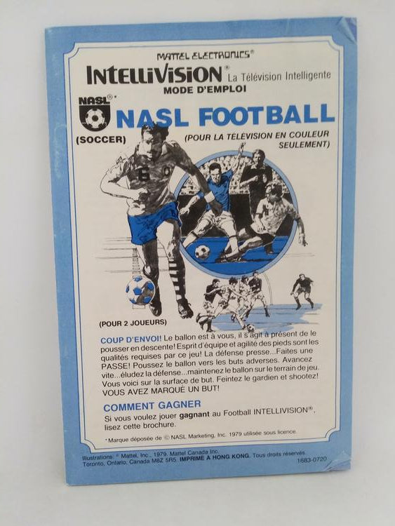 INTELLIVISION NASL SOCCER (COMPLETE IN BOX) (usagé)
