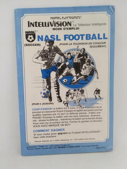 INTELLIVISION NASL SOCCER (COMPLETE IN BOX) (usagé)