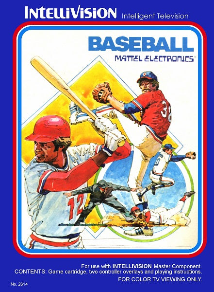 INTELLIVISION BASEBALL (COMPLETE IN BOX) (usagé)