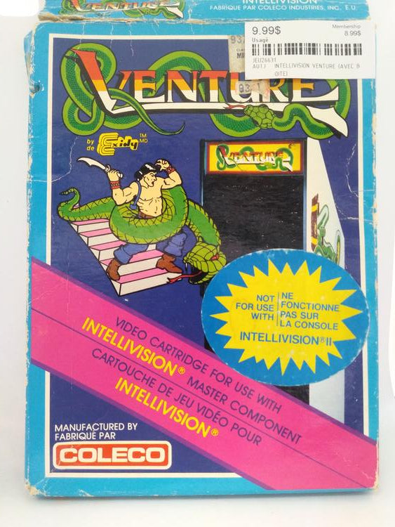 INTELLIVISION VENTURE (WITH BOX) (usagé)