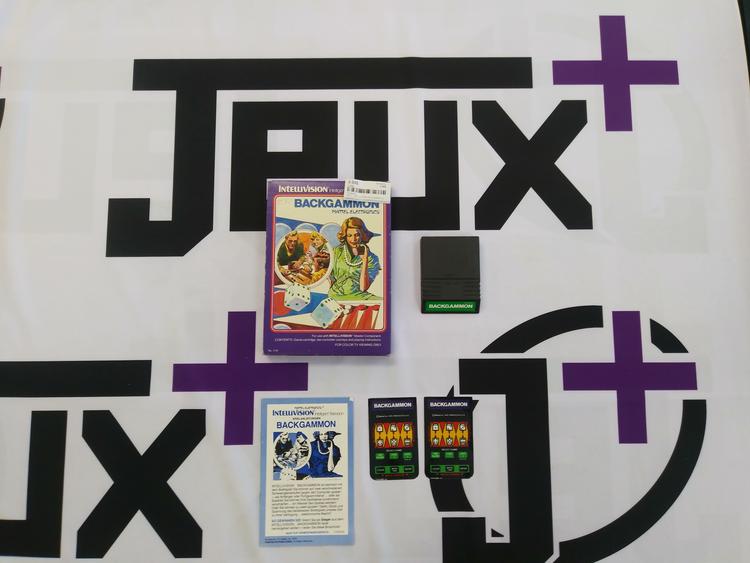 INTELLIVISION BACKGAMMON (COMPLETE IN BOX) (usagé)