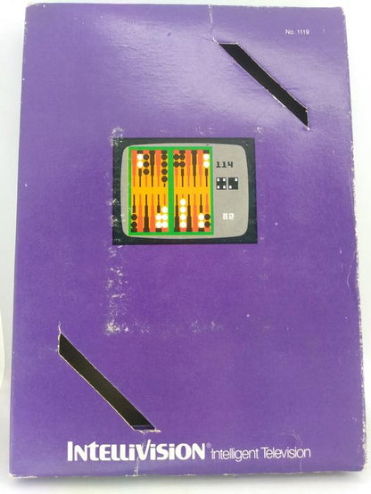 INTELLIVISION BACKGAMMON (COMPLETE IN BOX)