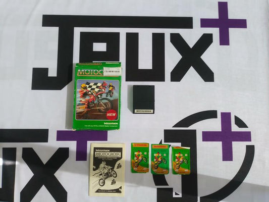 INTELLIVISION MOTOCROSS (COMPLETE IN BOX)