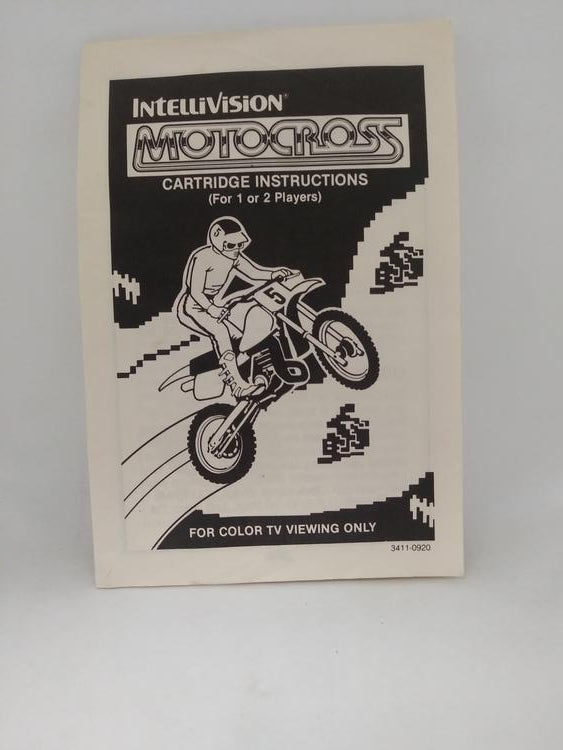 INTELLIVISION MOTOCROSS (COMPLETE IN BOX) (usagé)