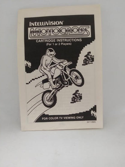 INTELLIVISION MOTOCROSS (COMPLETE IN BOX) (usagé)