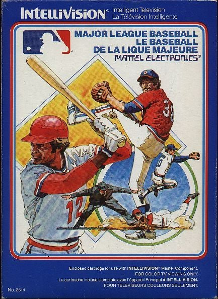 INTELLIVISION MAJOR LEAGUE BASEBALL (COMPLETE IN BOX) (usagé)