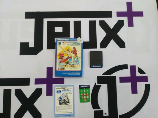 INTELLIVISION MAJOR LEAGUE BASEBALL (COMPLETE IN BOX) (usagé)