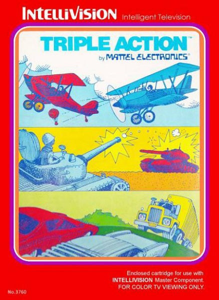 INTELLIVISION TRIPLE ACTION (WITH BOX)