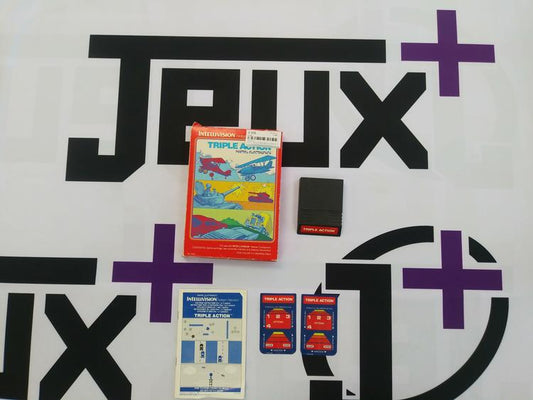 INTELLIVISION TRIPLE ACTION (WITH BOX) (usagé)
