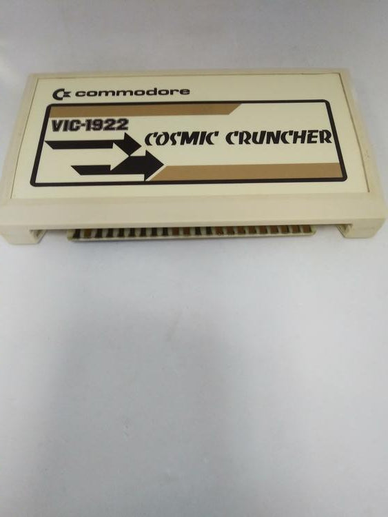 COMMODORE VIC-20 COSMIC CRUNCHER (WITH BOX) (usagé)