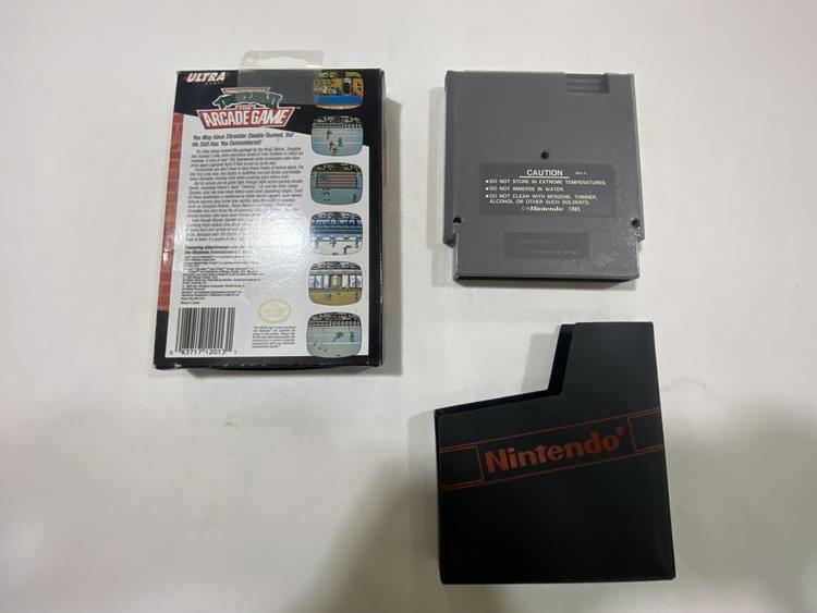 TEENAGE MUTANT NINJA TURTLES II THE ARCADE GAME (WITH BOX) (usagé)