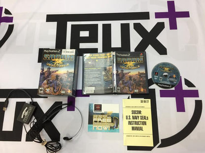 SOCOM US NAVY SEALS HEADSET BUNDLE (COMPLETE IN BOX)