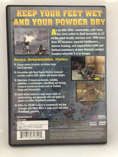 SOCOM US NAVY SEALS HEADSET BUNDLE (COMPLETE IN BOX) (usagé)