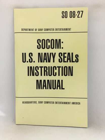 SOCOM US NAVY SEALS HEADSET BUNDLE (COMPLETE IN BOX) (usagé)