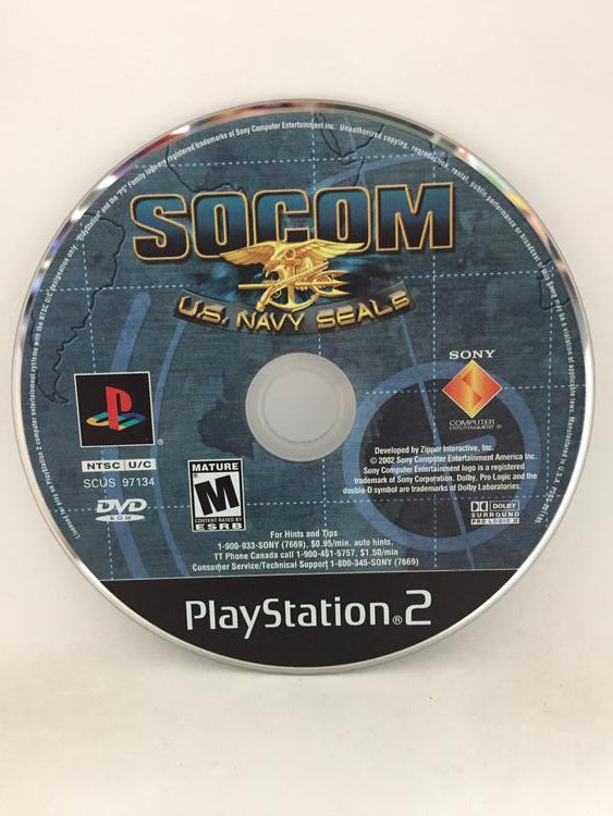 SOCOM US NAVY SEALS HEADSET BUNDLE (COMPLETE IN BOX) (usagé)
