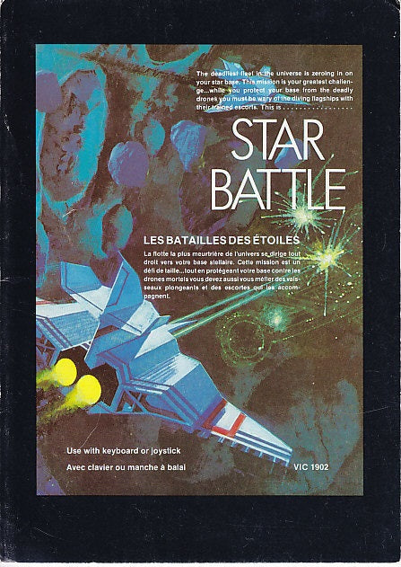COMMODORE VIC-20 STAR BATTLE (usagé)