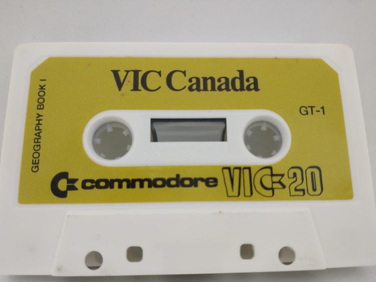 COMMODORE VIC-20 COMPUTER EDUCATOR GEOGRAPHY BOOK 1 (6 CASSETTES)
