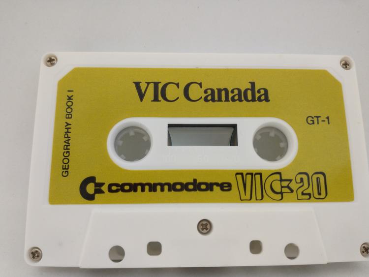 COMMODORE VIC-20 COMPUTER EDUCATOR GEOGRAPHY BOOK 1 (6 CASSETTES)