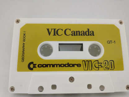 COMMODORE VIC-20 COMPUTER EDUCATOR GEOGRAPHY BOOK 1 (6 CASSETTES)