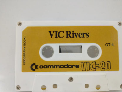 COMMODORE VIC-20 COMPUTER EDUCATOR GEOGRAPHY BOOK 1 (6 CASSETTES)