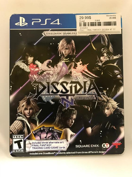 FINAL FANTASY DISSIDIA NT STEELBOOK BRAWLER EDITION