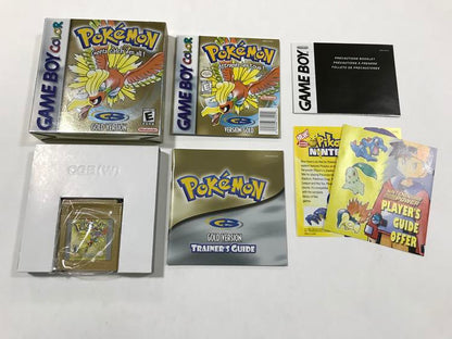 POKEMON GOLD (COMPLETE IN BOX) (usagé)