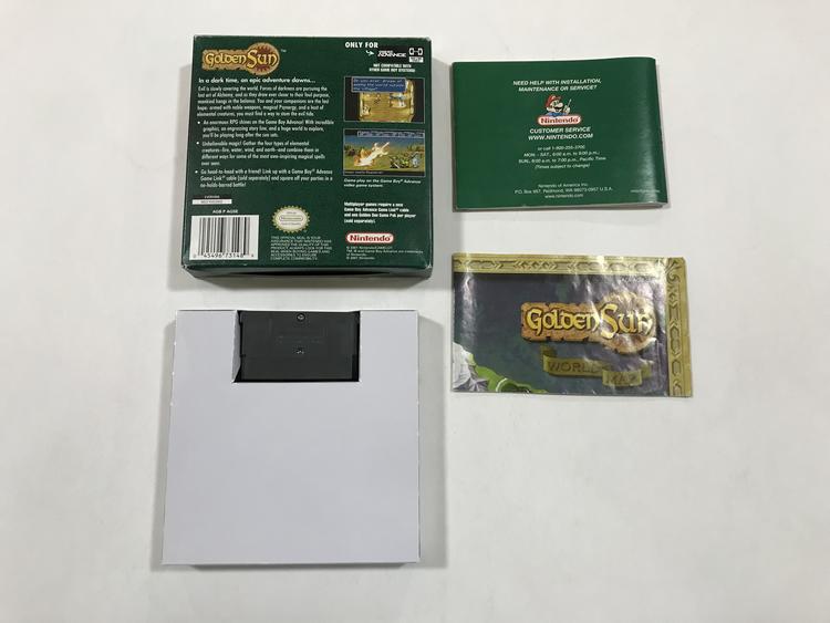 GOLDEN SUN (COMPLETE IN BOX) (usagé)