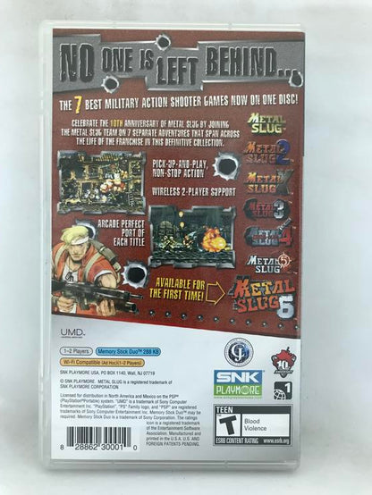 METAL SLUG ANTHOLOGY (COMPLETE IN BOX) (usagé)