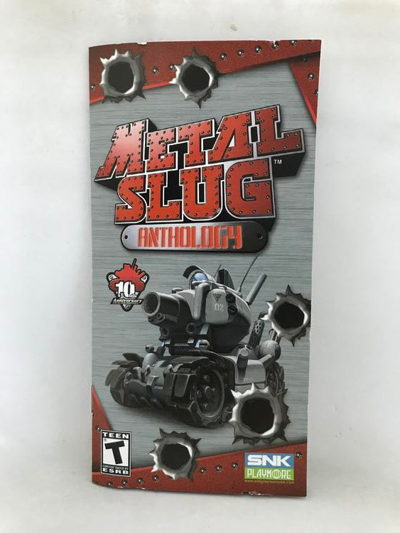 METAL SLUG ANTHOLOGY (COMPLETE IN BOX)