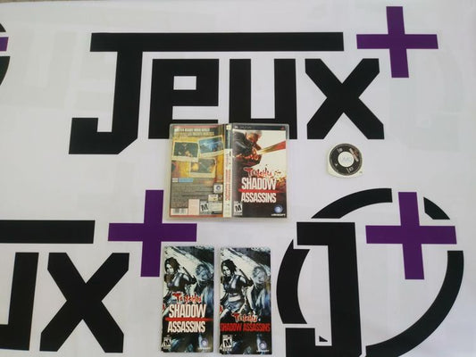 TENCHU SHADOW ASSASSINS (COMPLETE IN BOX)