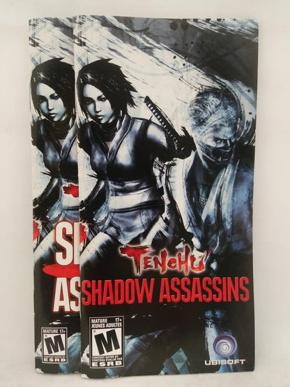 TENCHU SHADOW ASSASSINS (COMPLETE IN BOX)