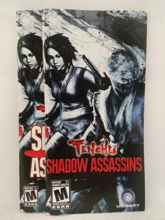 TENCHU SHADOW ASSASSINS (COMPLETE IN BOX) (usagé)