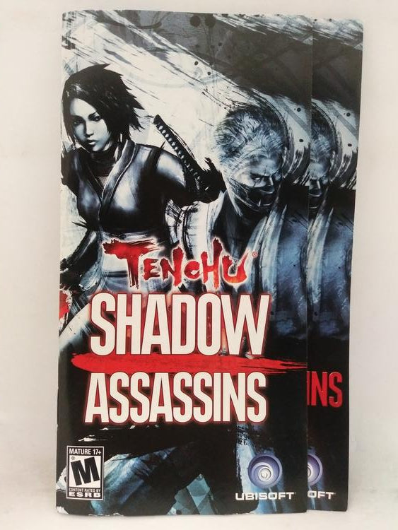 TENCHU SHADOW ASSASSINS (COMPLETE IN BOX)