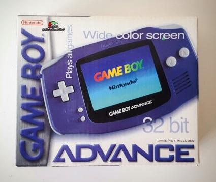 GAMEBOY ADVANCE INDIGO (COMPLETE IN BOX) (used)