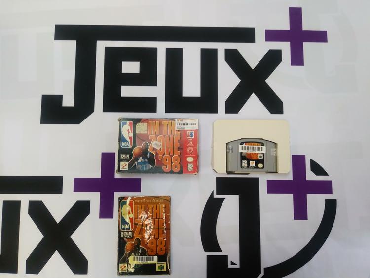 NBA IN THE ZONE '98 (COMPLETE IN BOX)