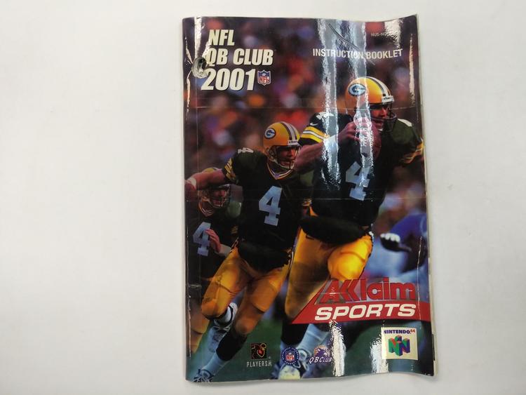 NFL QUARTERBACK CLUB 2001 (COMPLETE IN BOX)
