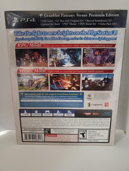 GRANBLUE FANTASY VERSUS PREMIUM EDITION
