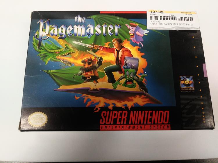 THE PAGEMASTER (WITH BOX)