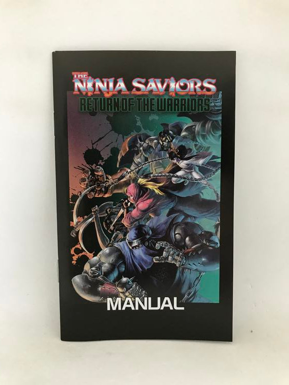 THE NINJA SAVIORS RETURN OF THE WARRIORS