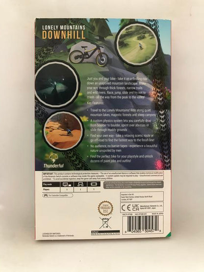 LONELY MOUNTAINS DOWNHILL PAL EDITION (SUPER RARE GAMES) (usagé)