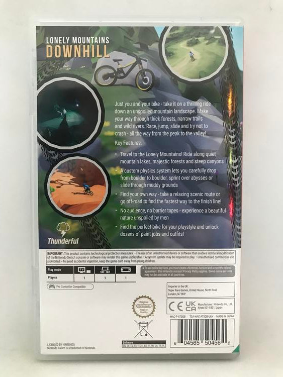 LONELY MOUNTAINS DOWNHILL PAL EDITION (SUPER RARE GAMES) (usagé)