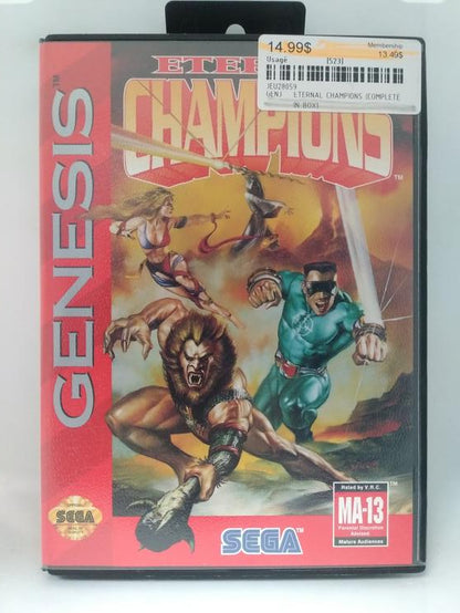 ETERNAL CHAMPIONS (COMPLETE IN BOX)