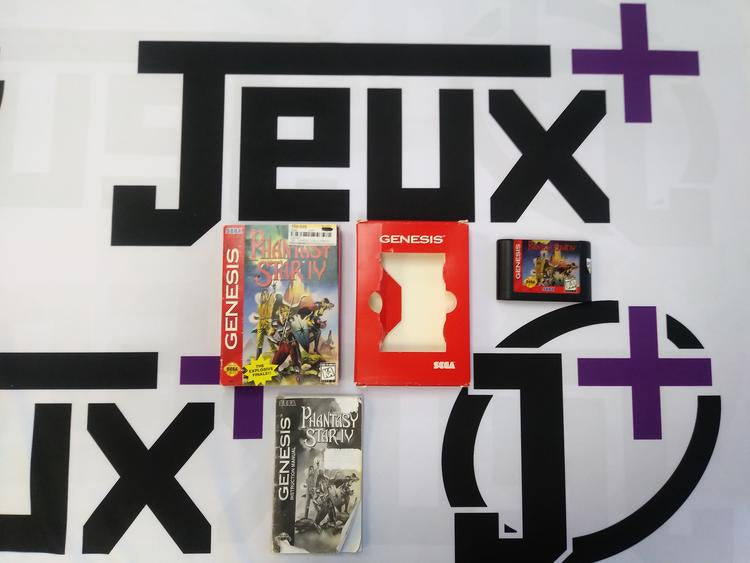 PHANTASY STAR IV (COMPLETE IN BOX) (usagé)